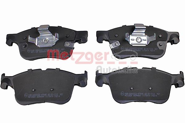 METZGER 1170919 GREENPARTS Bremsbelagsatz, Scheibenbremse
